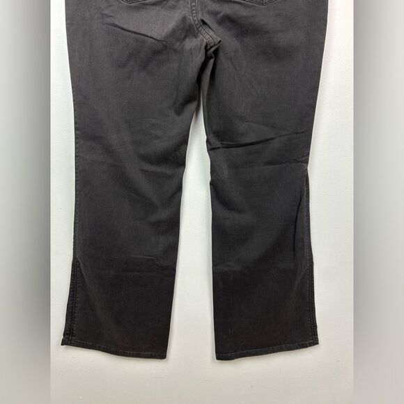 LONDONJEAN The Christie Fit Chino Stretch Jeans Charcoal Black Sz 8 Short 8P - Picture 11 of 13